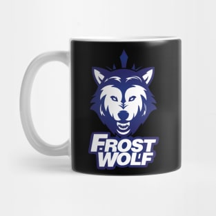 frost wolf glow design Mug